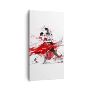 Tablou pe pânză - Tango - ritmul pasiunii - 55x100 cm