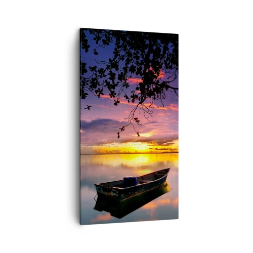Tablou pe pânză - "Pari să plutești în mijlocul cerului...” - 45x80 cm