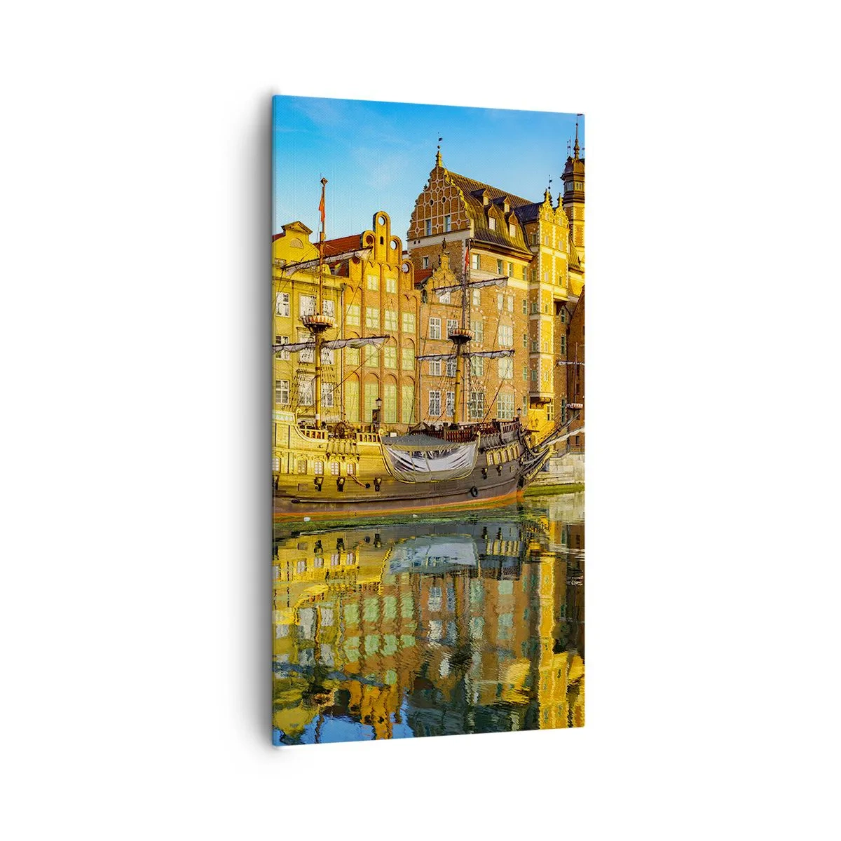 Tablou pe pânză - Trecutul în oglindă - 65x120 cm