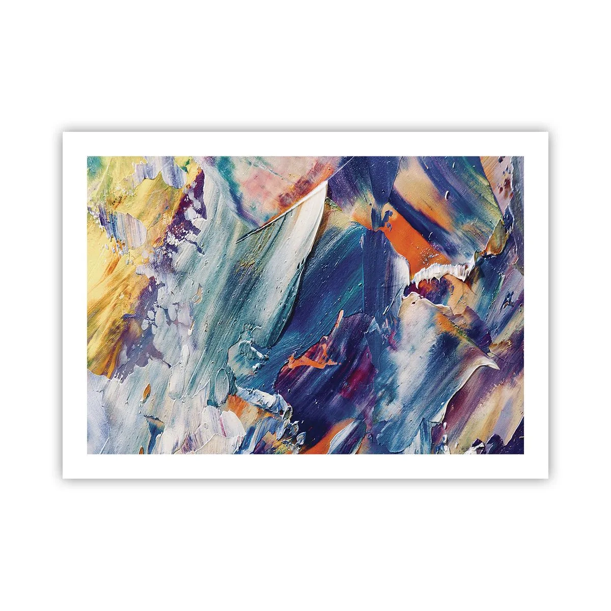 Poster - Confuzie de culori - 70x50 cm