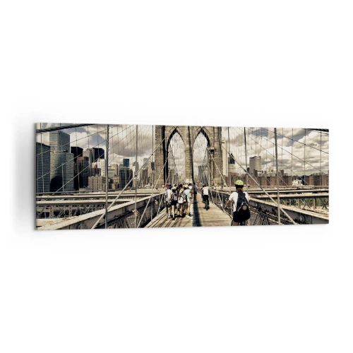 Tablou pe pânză - Chiar în inima orașului - 160x50 cm