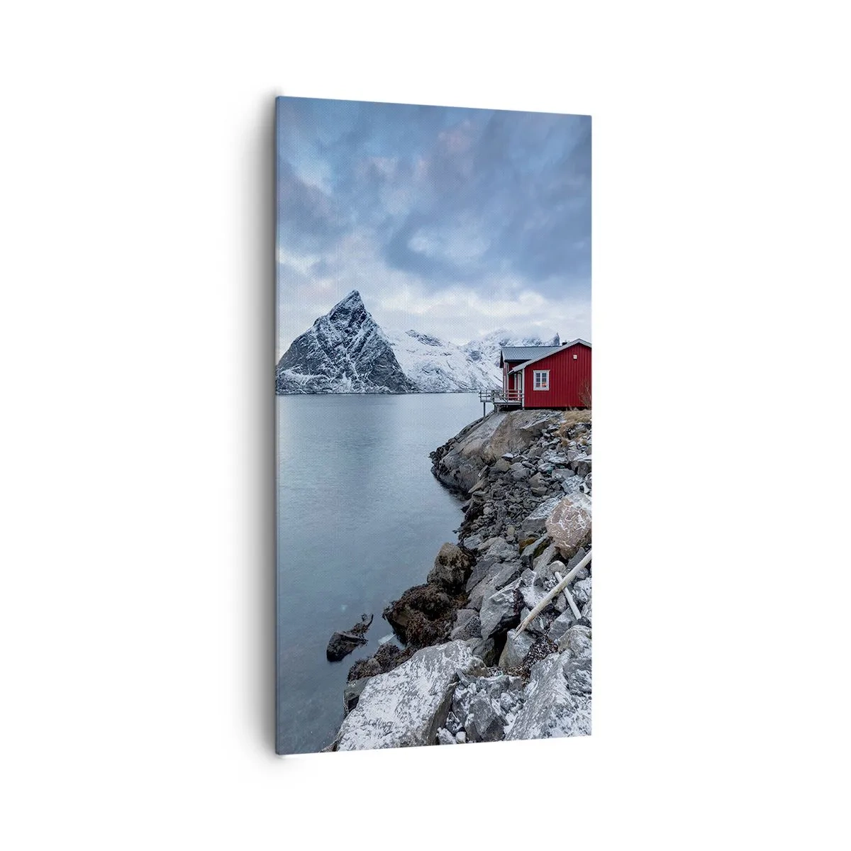 Tablou pe pânză - Refugiu scandinav - 65x120 cm