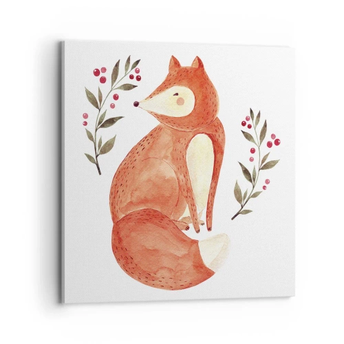 Tablou pe pânză - Micuțul roșcat - 70x70 cm