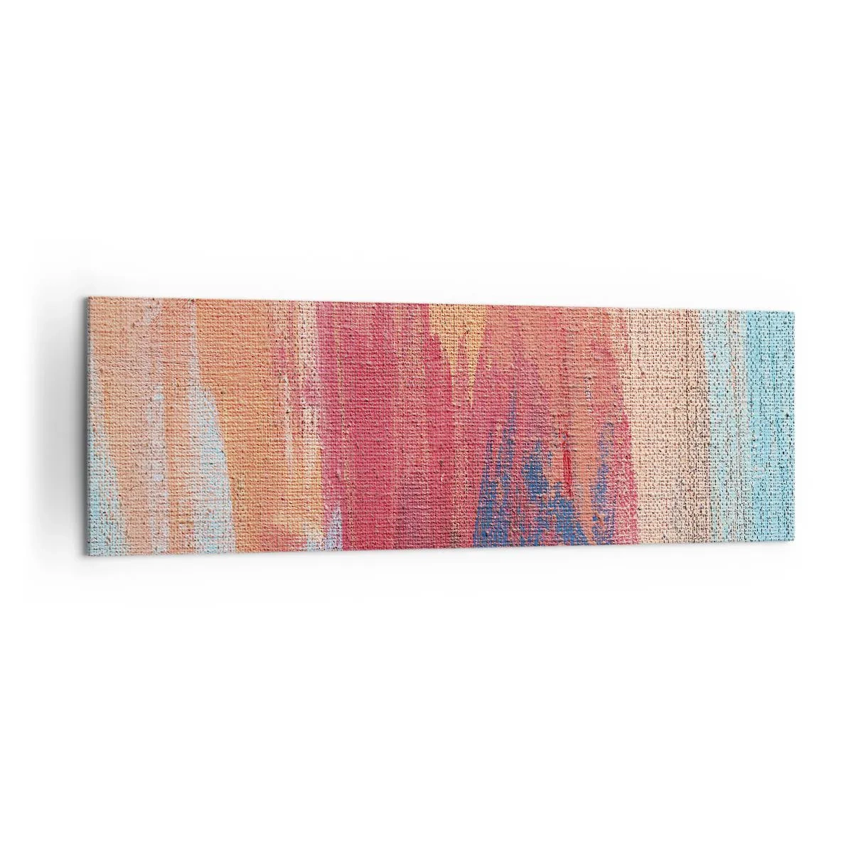 Tablou pe pânză - Plutind prin curcubeu - 160x50 cm