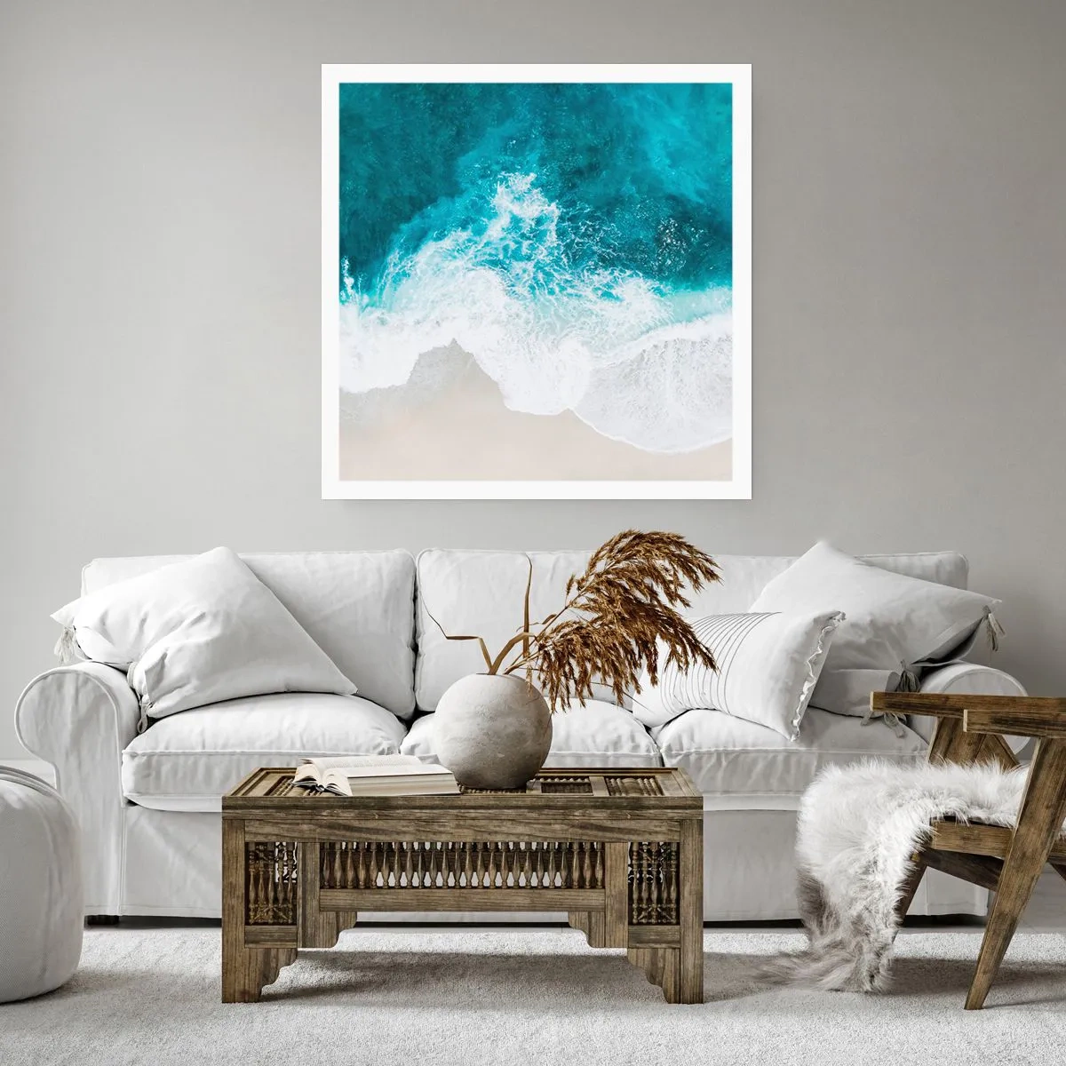 Poster - Mângâiere naturală - 50x50 cm