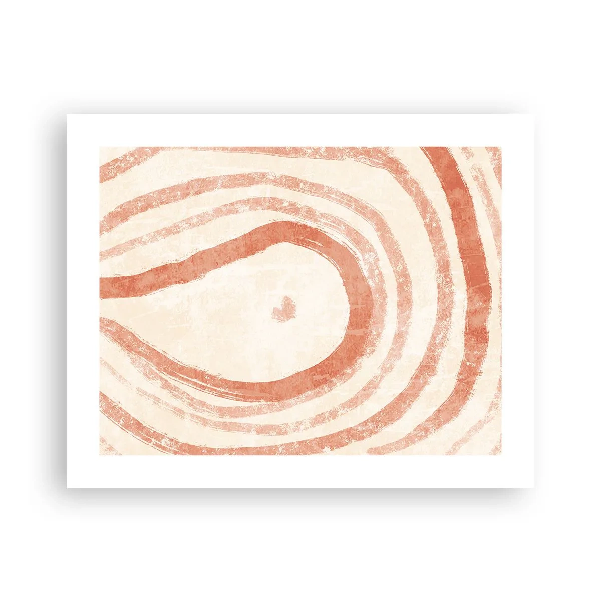 Poster - Cercuri de corali - compoziție - 50x40 cm