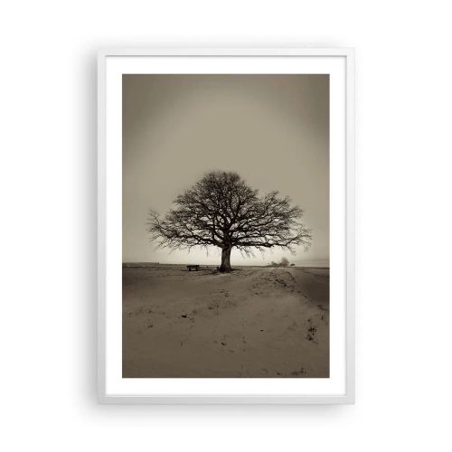 Poster în ramă albă - De aici până în veșnicie - 50x70 cm