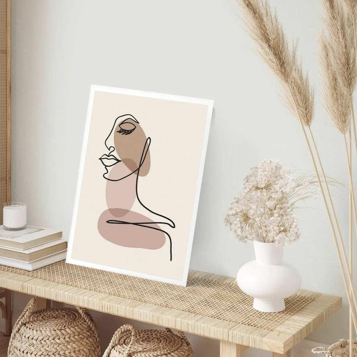 Poster - O anumită linie de frumusețe - 50x70 cm