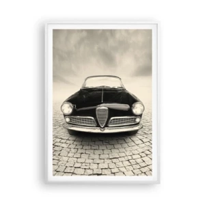 Poster în ramă albă - Și cum să nu mă iubești? - 70x100 cm