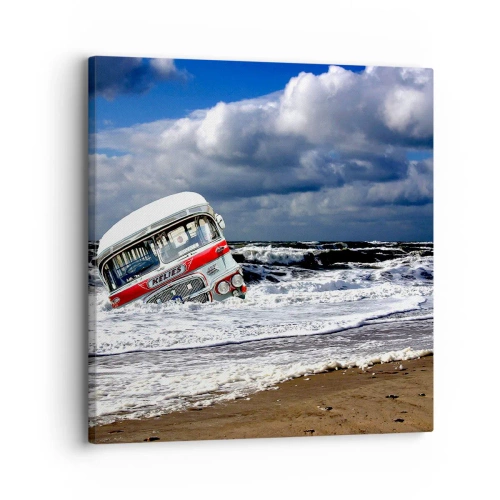 Tablou pe pânză - Și de ce sunteți surprins? - 30x30 cm