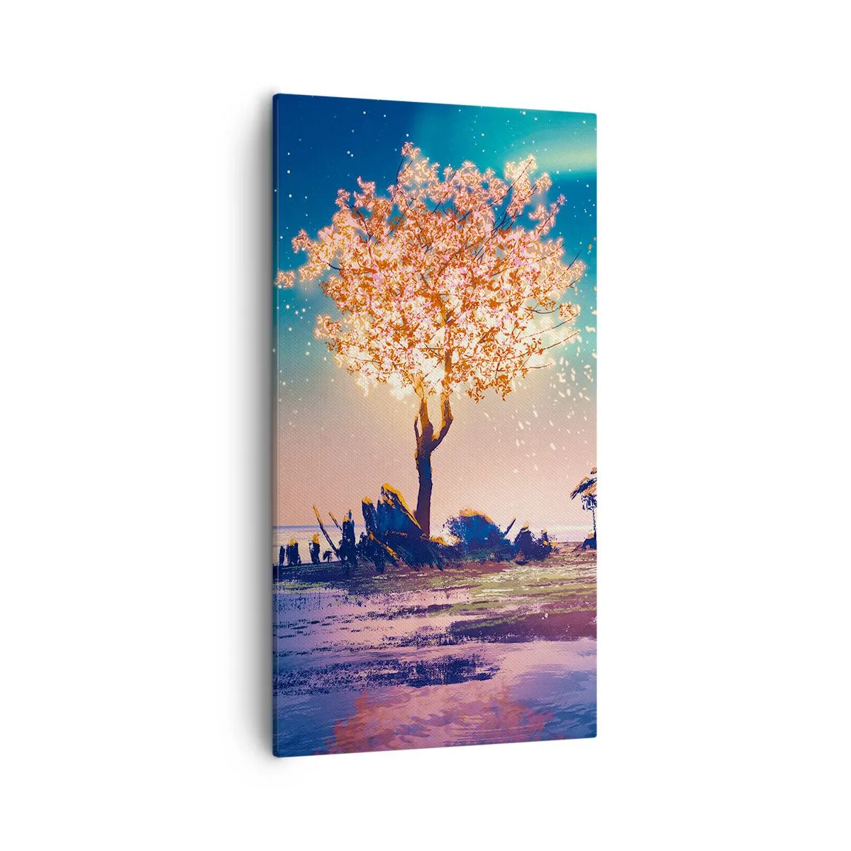 Tablou pe pânză - Natura nu trece - 55x100 cm