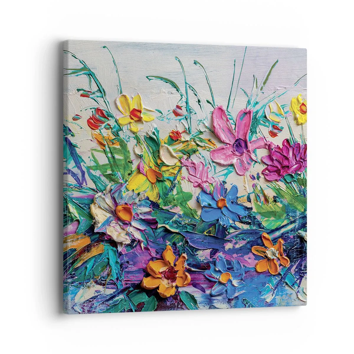Tablou pe pânză - Nu este deloc o natură moartă - 40x40 cm
