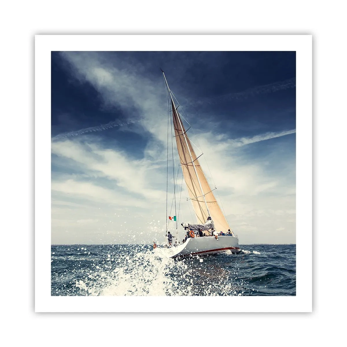 Poster - Nu ne vor prinde din urmă! - 60x60 cm