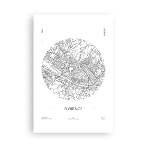 Poster - Anatomia Florenței - 61x91 cm