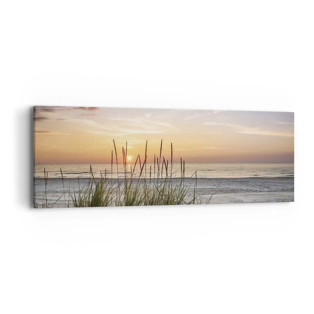 Tablou pe pânză - Privește, gândește, simte - 90x30 cm