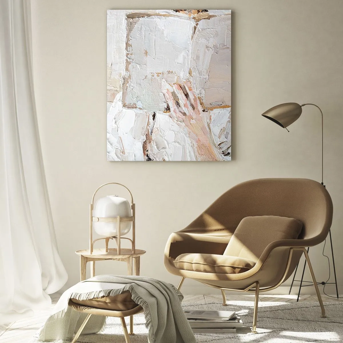 Tablou pe sticlă - Într-o altă lume - 70x100 cm