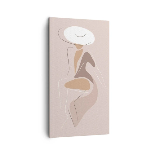 Tablou pe pânză - O doamnă adevărată - 45x80 cm