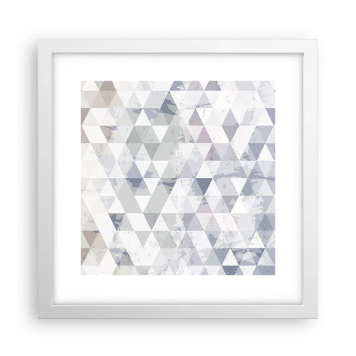 Poster în ramă albă - În ritm de trei - 30x30 cm