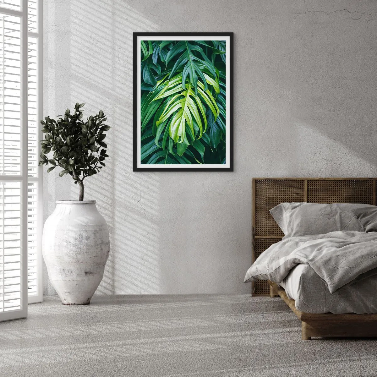 Poster în ramă neagră - Scufundă-te în prospețime - 40x50 cm
