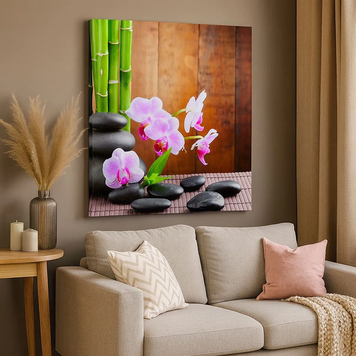 Tablou pe pânză - Experimentați deliciile Orientului - 30x30 cm