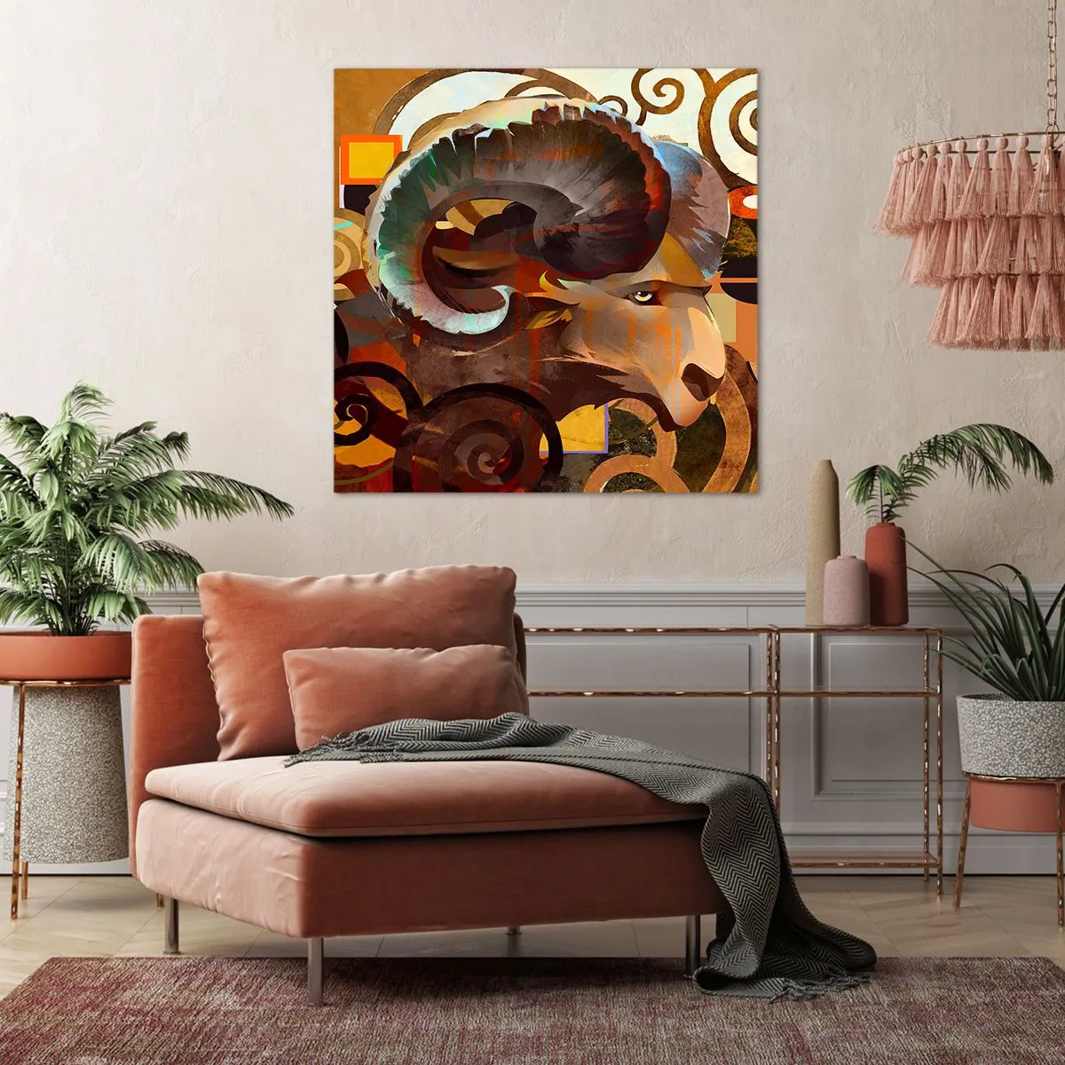 Tablou pe pânză - Magii - religii - ritualuri - 40x40 cm