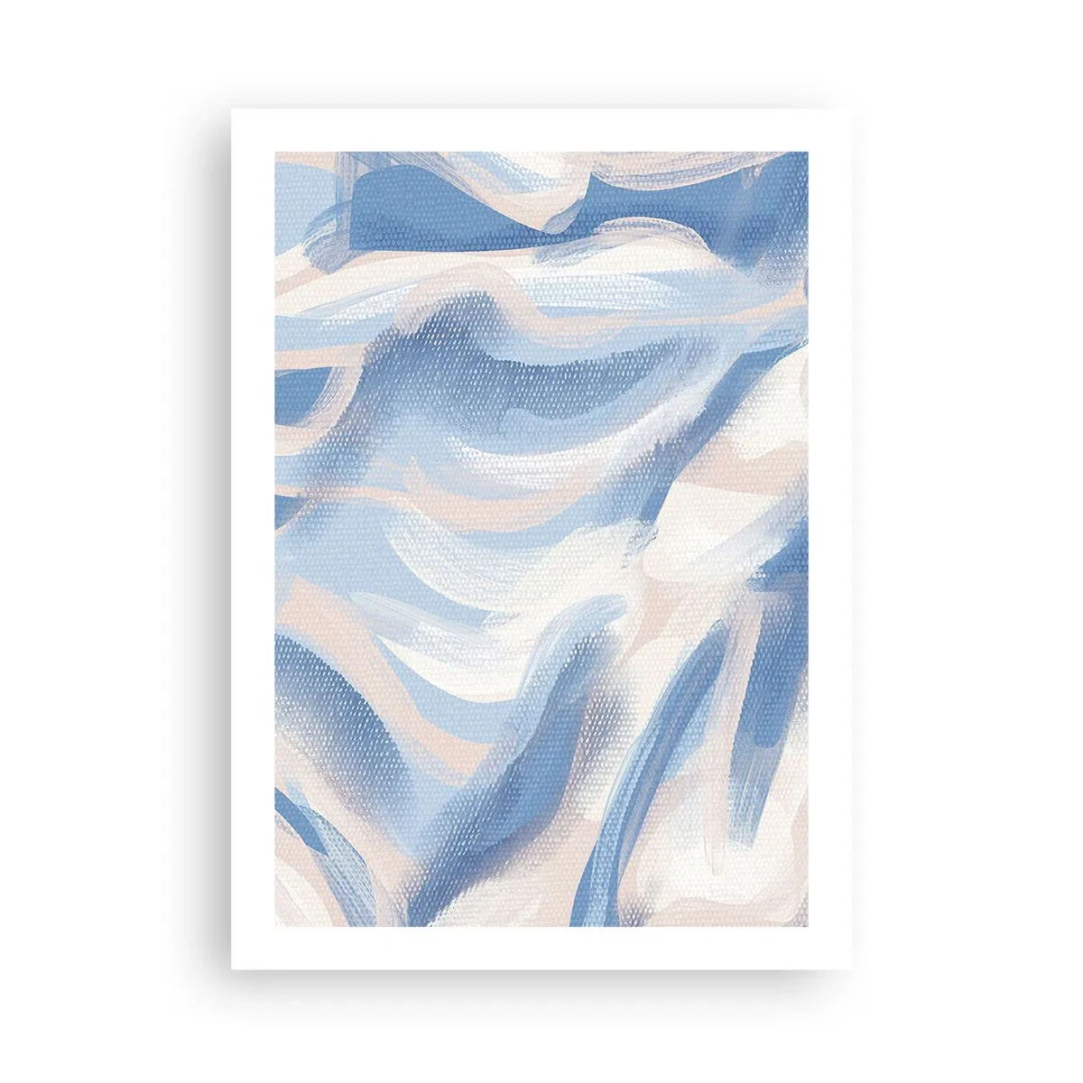 Poster - Undele albastre - 50x70 cm