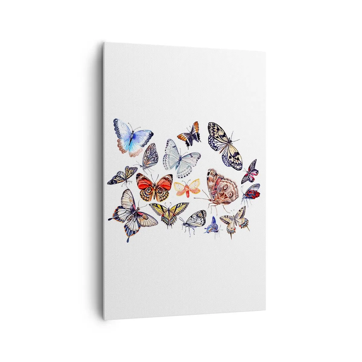 Tablou pe pânză - Un roi colorat de dantelă - 80x120 cm