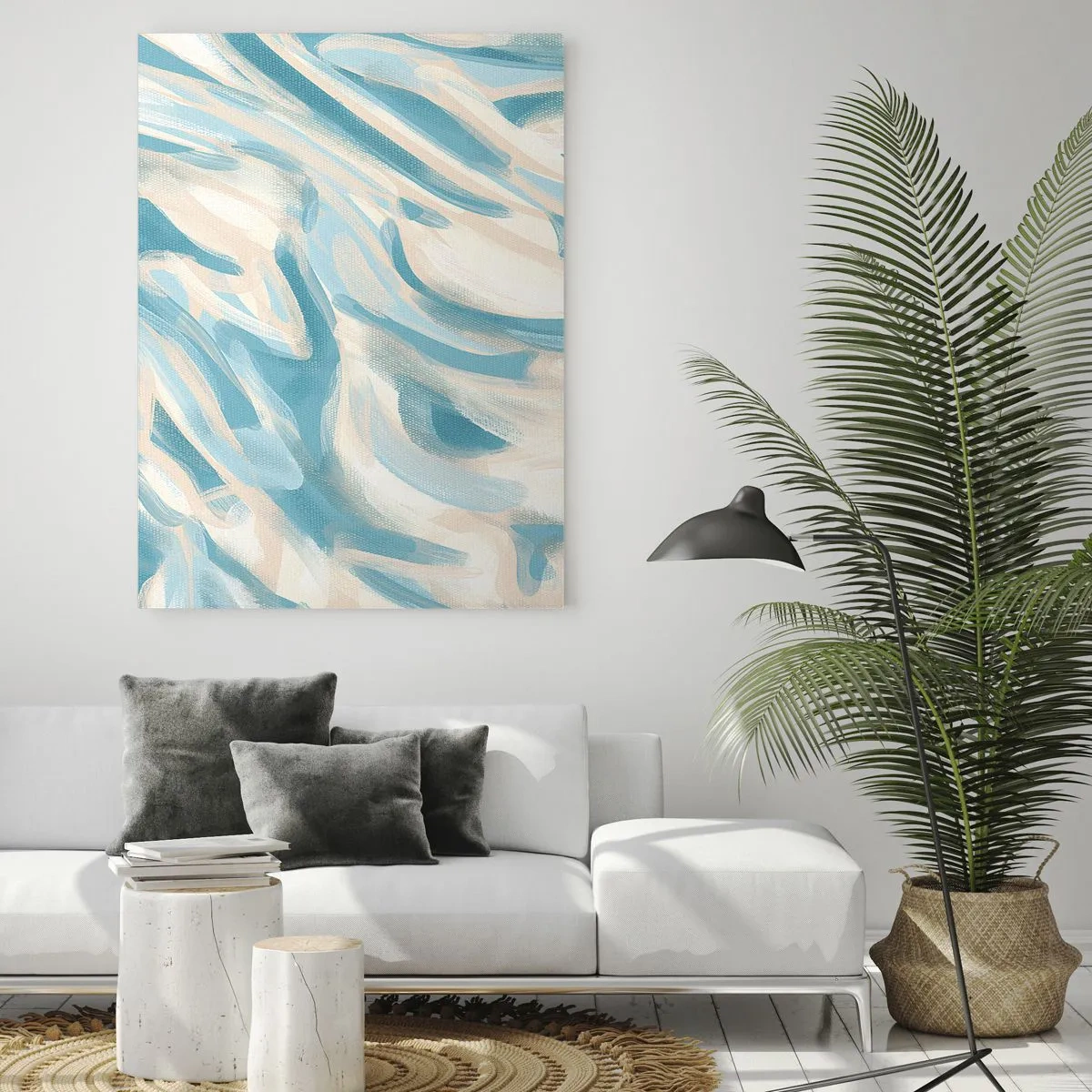 Tablou pe sticlă - Brize de primăvară - 50x70 cm