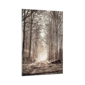 Tablou pe sticlă - Catedrala Forestieră - 80x120 cm