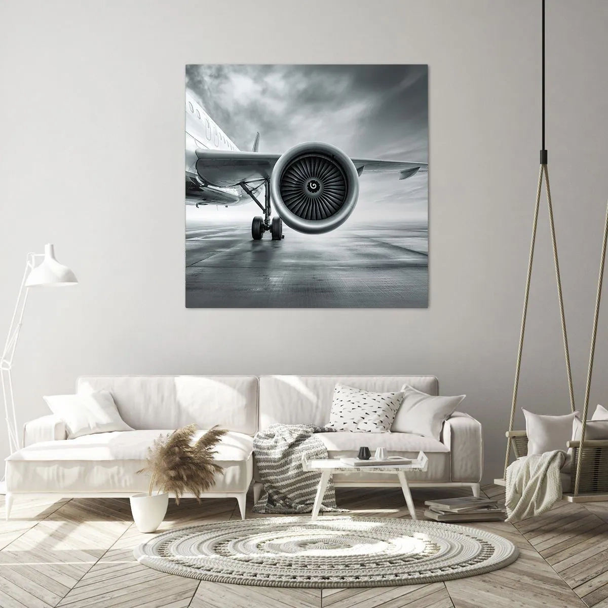 Tablou pe pânză - Ce putere! - 70x70 cm