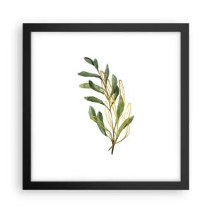 Poster în ramă neagră - Toate cele bune - 30x30 cm