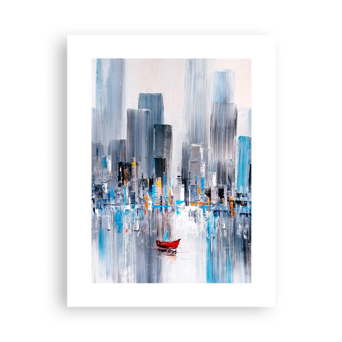 Poster - Metropola de lângă golf - 30x40 cm