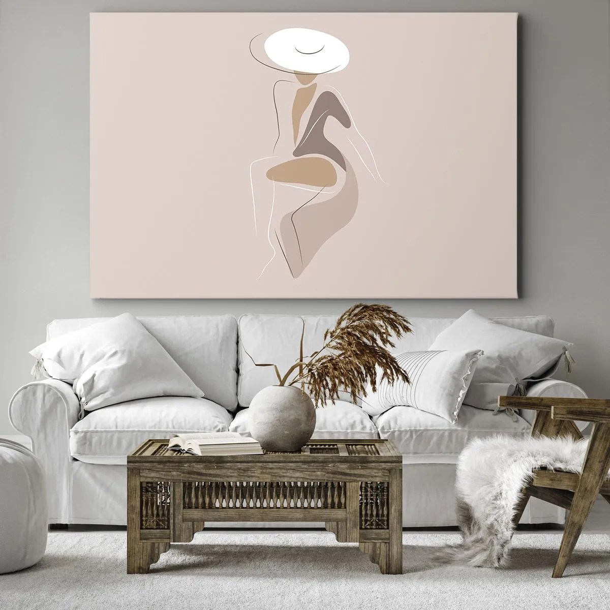 Tablou pe pânză - O doamnă adevărată - 100x70 cm