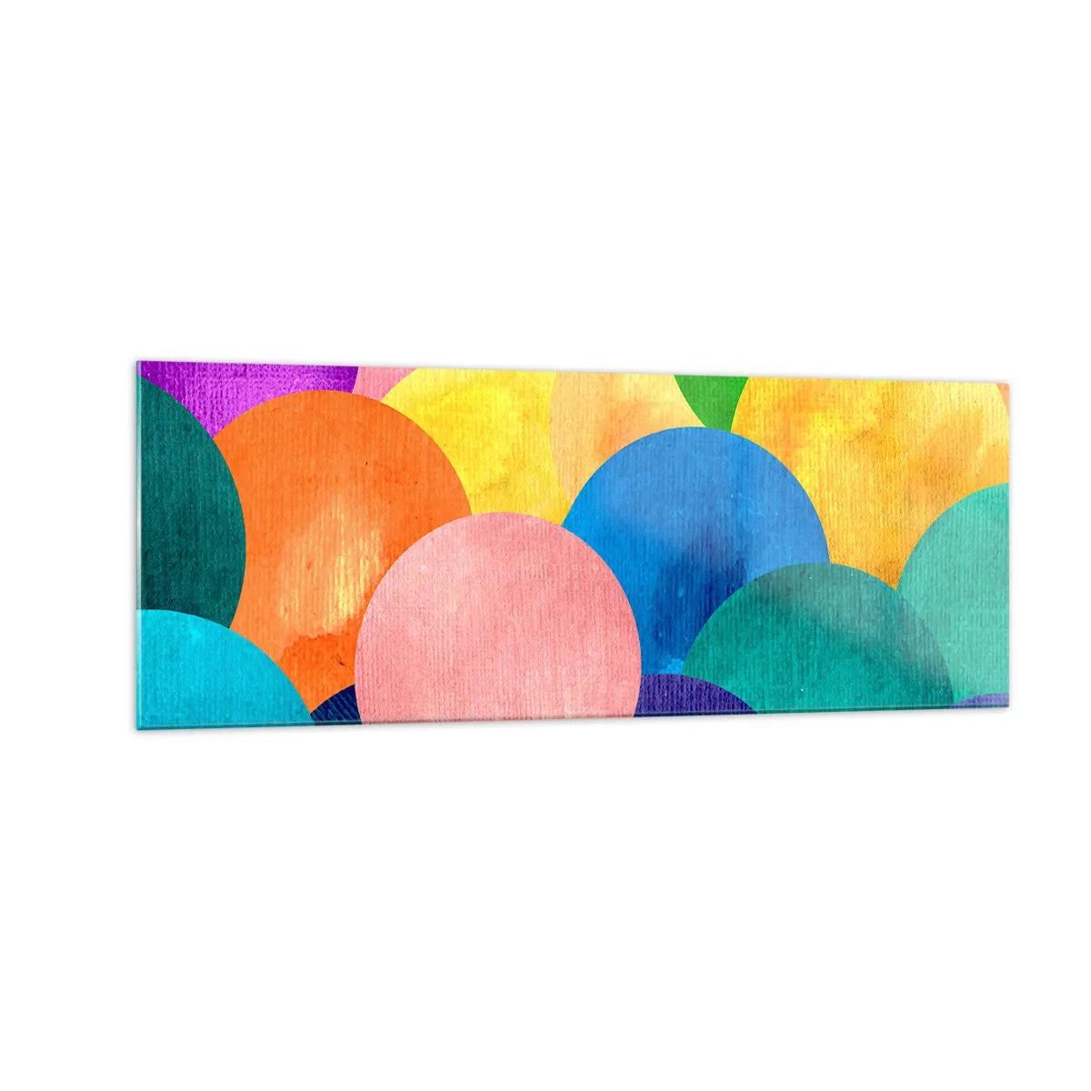 Tablou pe sticlă - Plenitudinea originară a vieții - 140x50 cm