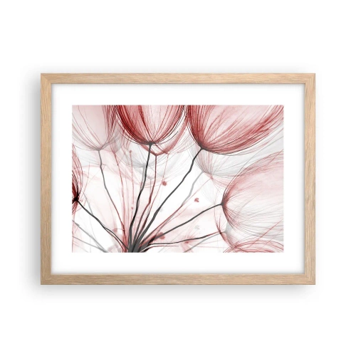 Poster în ramă de stejar deschis - Înainte de plecare - 40x30 cm