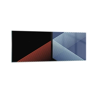 Tablou pe sticlă - O poveste simplă - 140x50 cm