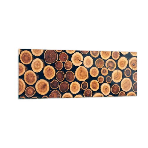 Tablou pe sticlă - Cât de bătrân sunt? - 140x50 cm