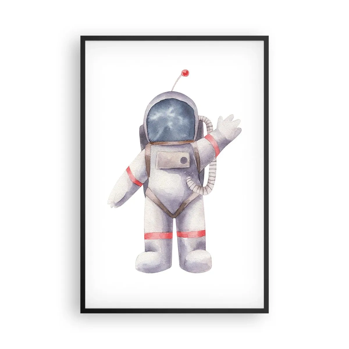 Poster în ramă neagră - Pe curând! - 61x91 cm