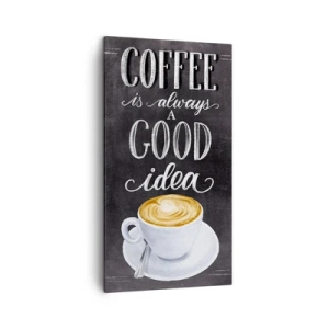 Tablou pe pânză - Of course! - 45x80 cm