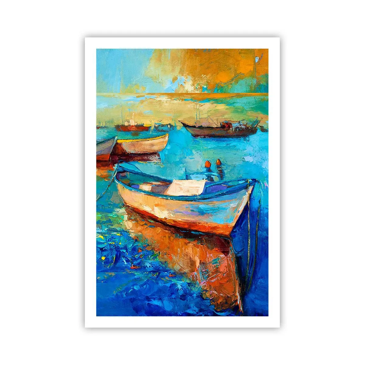 Poster - Într-un golf de aur - 61x91 cm