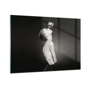 Tablou pe sticlă - Eleganță excentrică - 100x70 cm