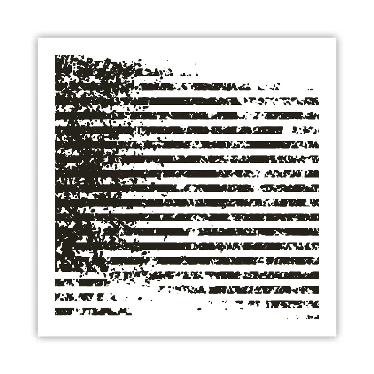 Poster - Ritm și zgomot - 60x60 cm