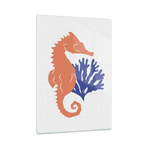 Tablou pe sticlă - Pe o pajiște subacvatică - 50x70 cm