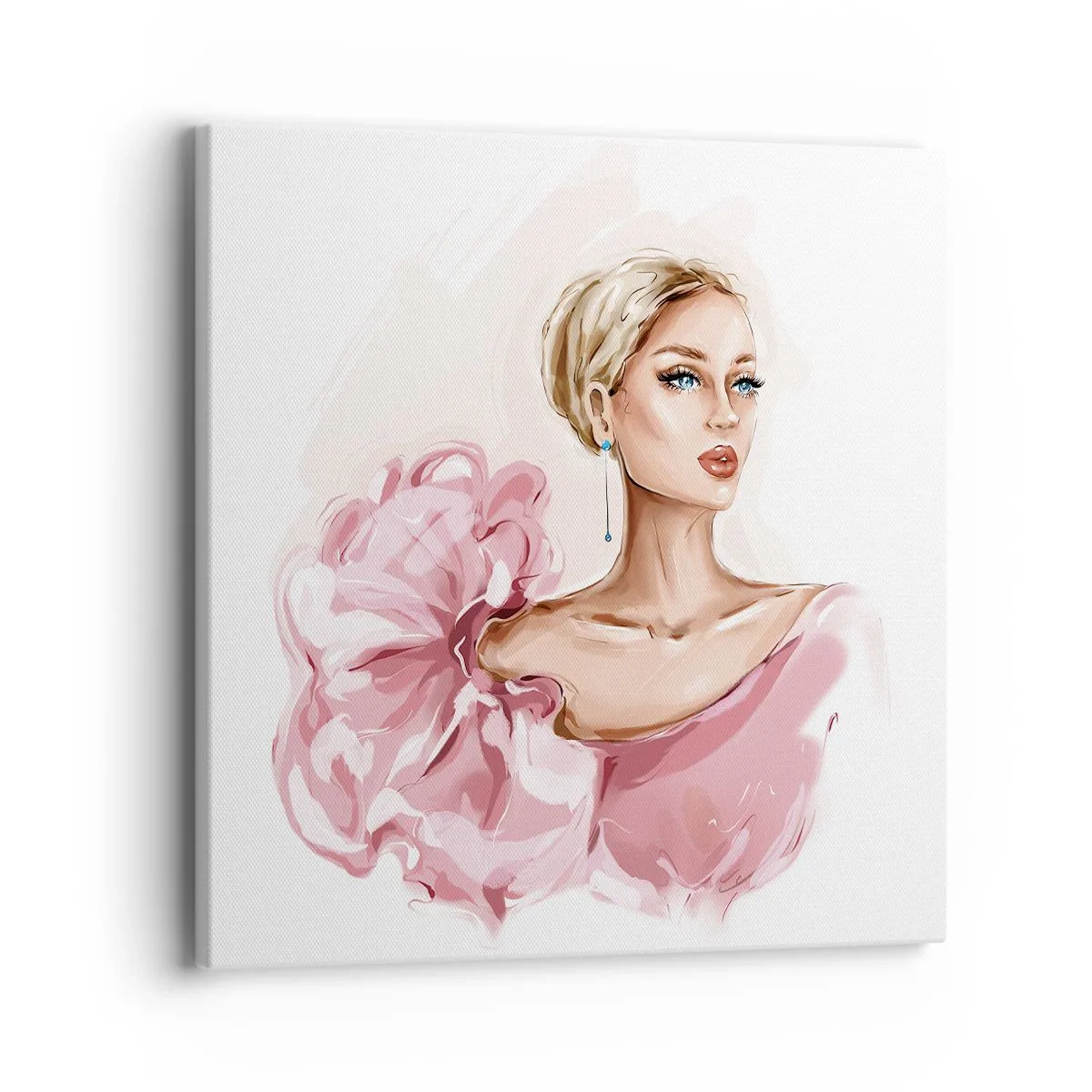 Tablou pe pânză - Așa cum a fost pictată... - 40x40 cm