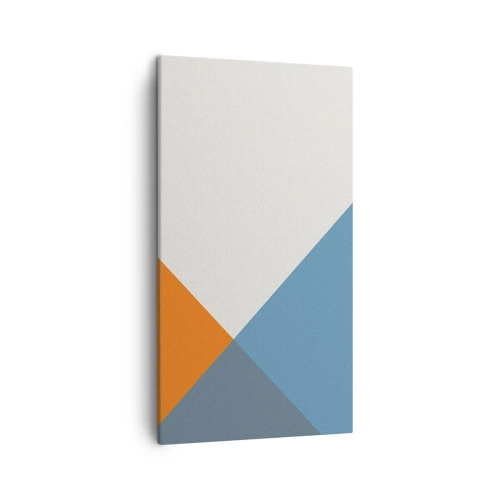 Tablou pe pânză - La un unghi drept - 45x80 cm