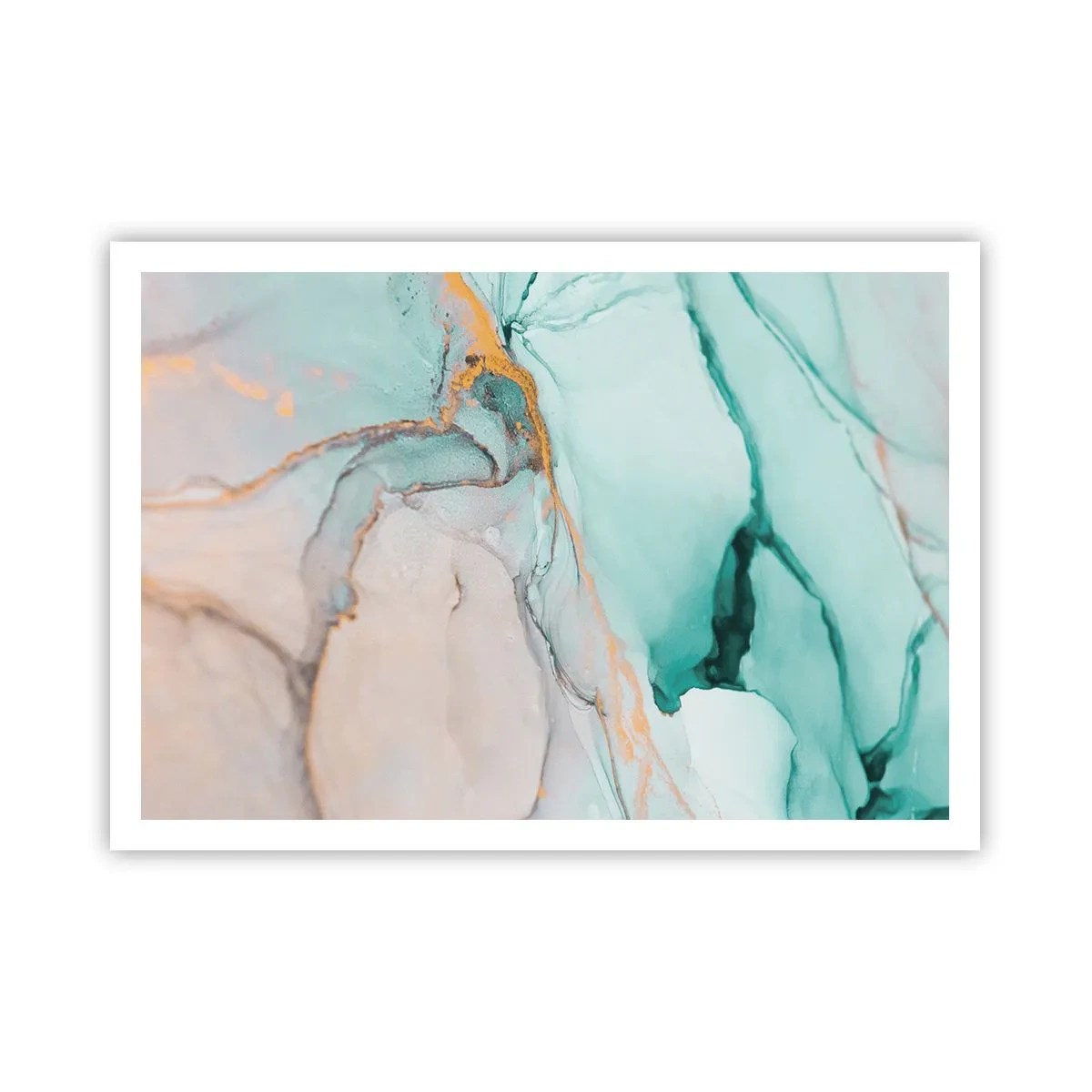 Poster - Dansul formelor și al culorilor - 100x70 cm