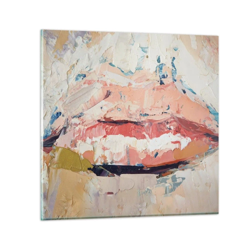 Tablou pe sticlă - Trezește simțurile - 60x60 cm