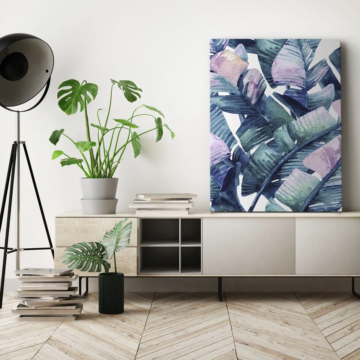 Tablou pe pânză - Într-o livadă de banane - 50x70 cm