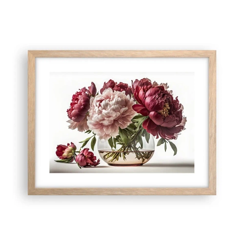 Poster în ramă de stejar deschis - În plină înflorire - 40x30 cm