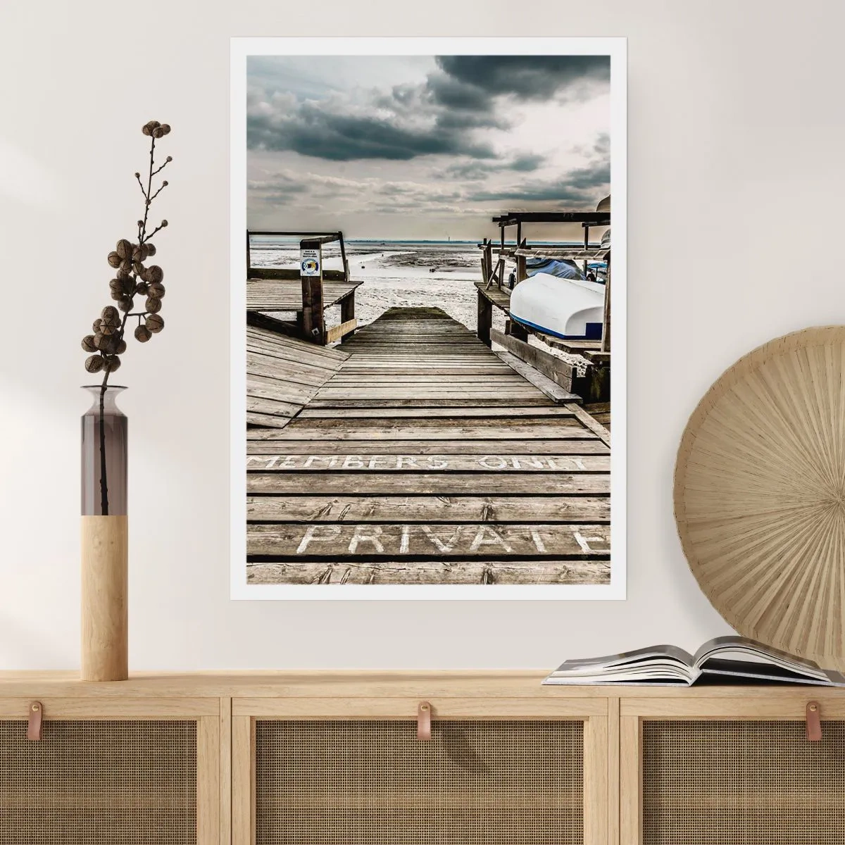 Poster - Plaja din nord - 70x100 cm